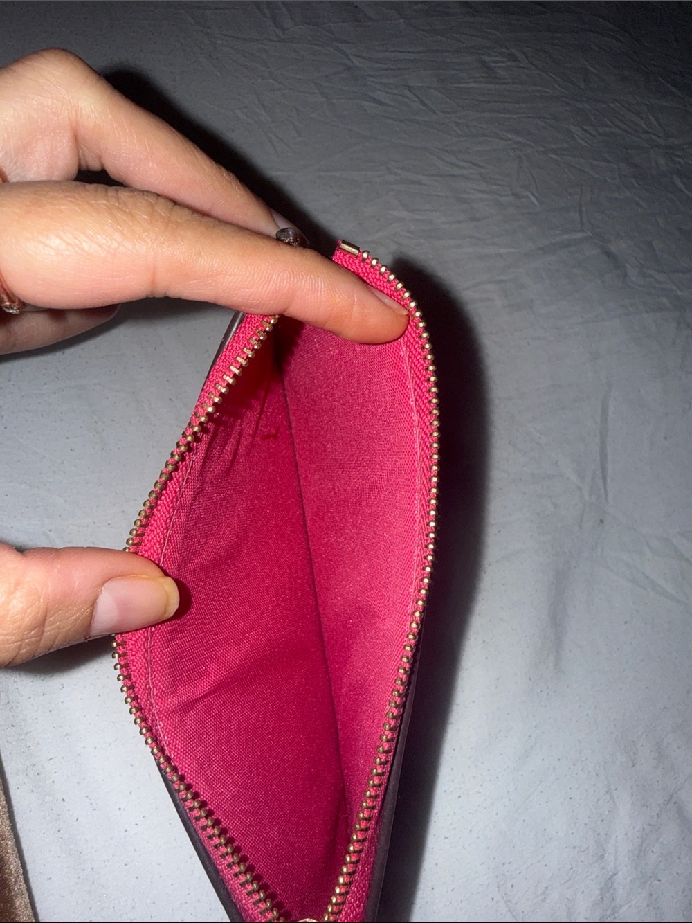 Women Wallet with Pink Accent - Picture 4 of 4